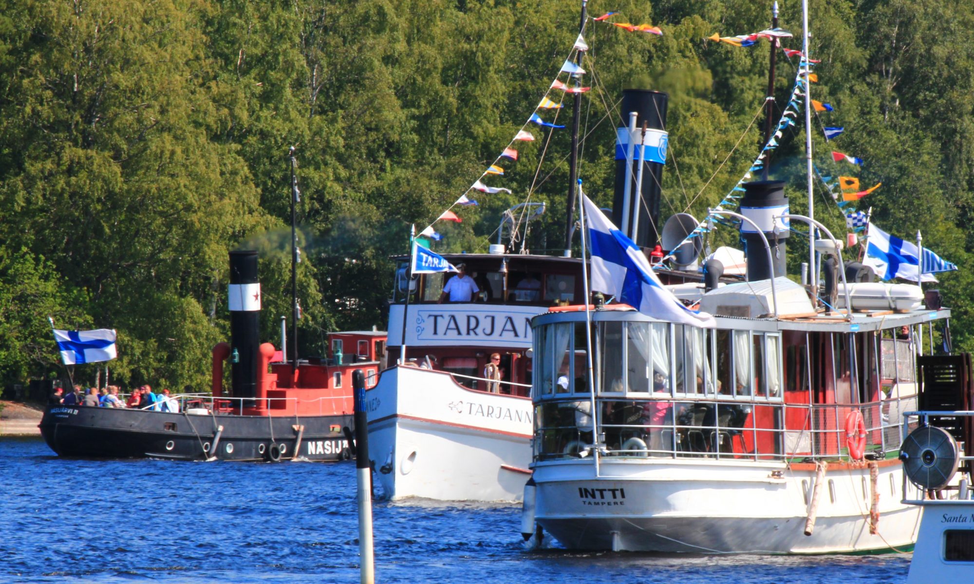 Risteilyjä Näsijärvellä, Tampere, MS Intti